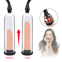 Penis Pump Male Penis Enlargement Vacuum Dick Extender For Men Cock Penis Increase Length Enlarger Erotic Sex Toy Adult Goods
