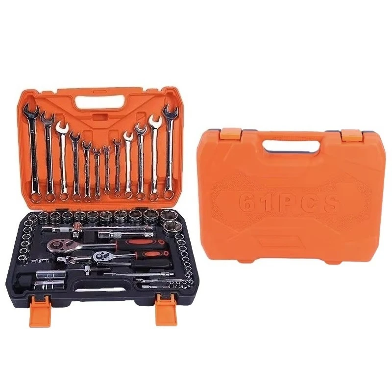 

SXLL 61 Piece Chrome Vanadium Steel Auto Repair Toolbox Household Steam Engine Repair Kit Other Hand Tools