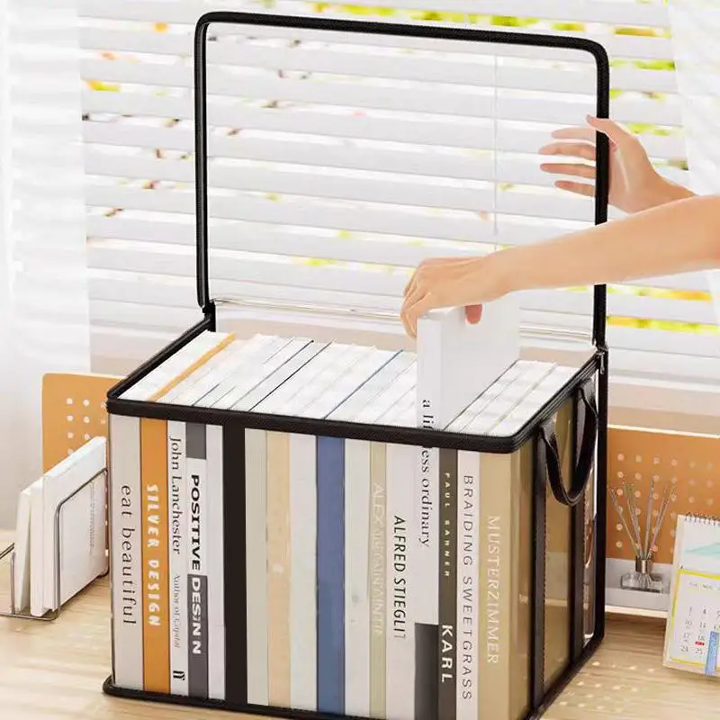 Transparente PVC-Aufbewahrungsbox | Klappdeckel & Sichtfenster | Multifunktionaler Organizer für Spielzeug, Bastelbedarf und Zubehör | Langlebiger Geschenkbehälter – Detail 8