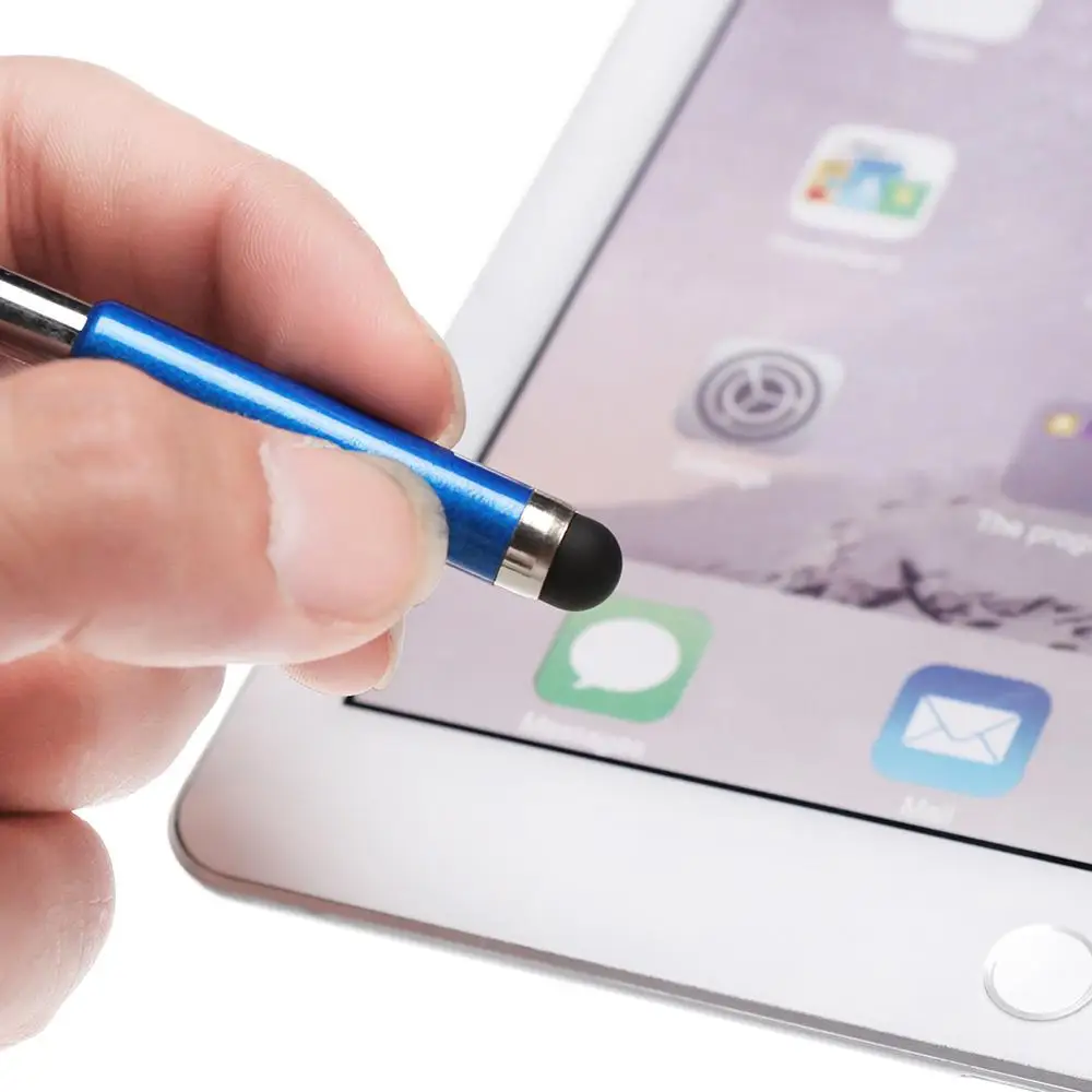 3Pcs Universal mini Capacitive Pen Retractable Screen Stylus Touch Pen for iPad iPhone PC Mobile Phone Random Color