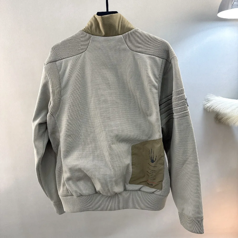 Men's Golf Down Jacket 2026 Winter New Korean Style High-End 90% White Duck Fill Knit Spliced Windproof Warm Breathable Outdoor