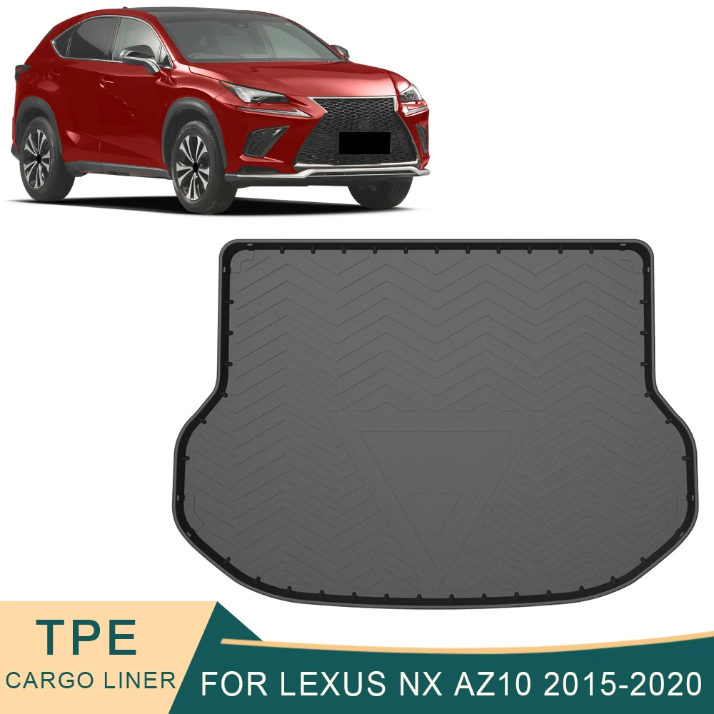 

For Lexus NX AZ10 2015-2020 Auto Car Cargo Liner All-Weather TPE Non-slip Trunk Mats Waterproof Tray Trunk Carpet Accessories