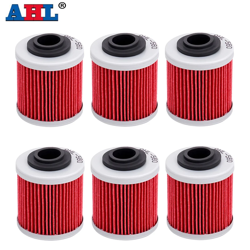 AHL Motorcycle Oil Filters Cleaner For Can-Am DS450 DS450X EFI DS450XC DS450MX DS 450 EFI XC MX 450X 450XC 450MX 420256455