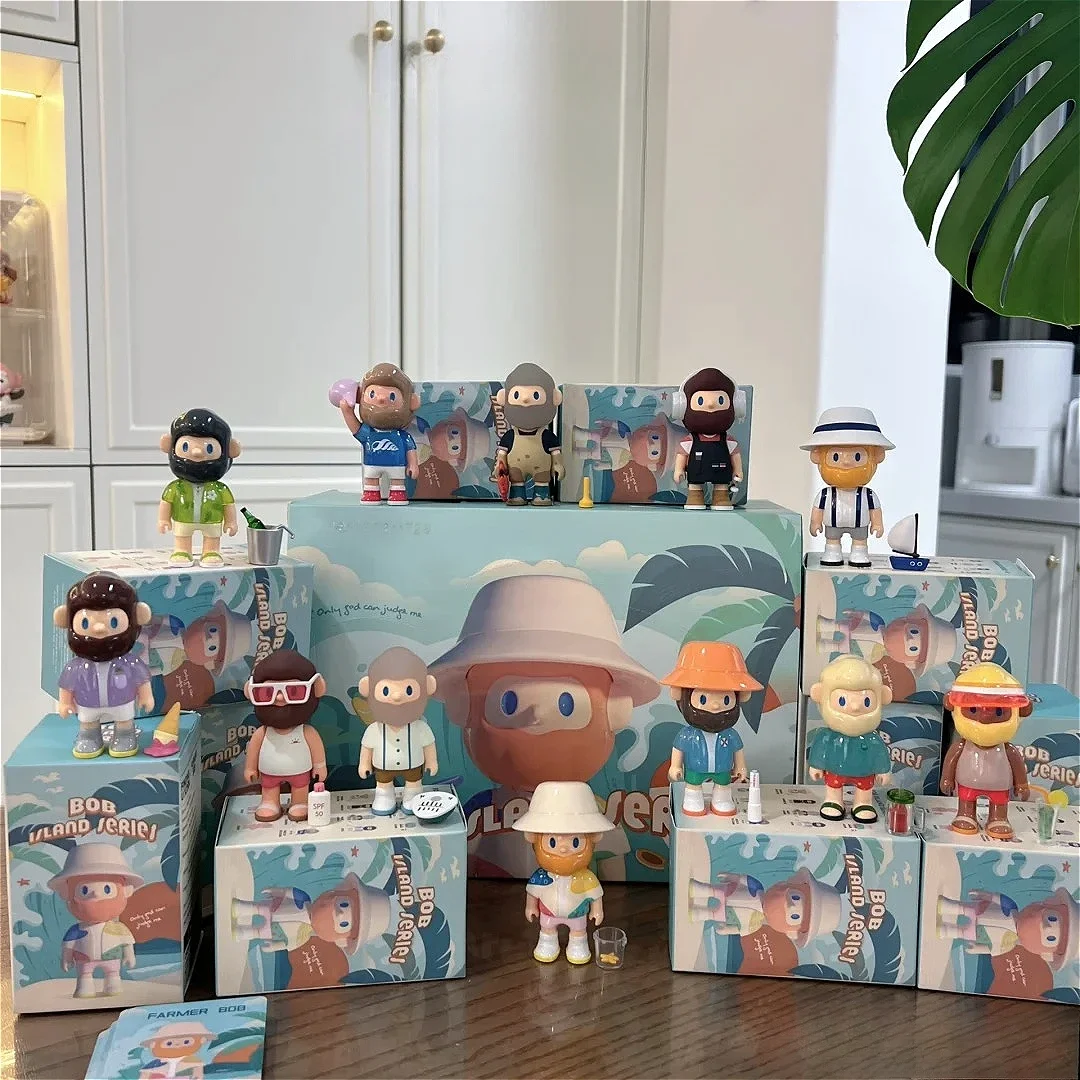 

FARMER BOB 5 Generation Island Series Blind Box Toys Guess Bag Mystery Box Anime Figure Model Doll Cute Figures Birthday Gift