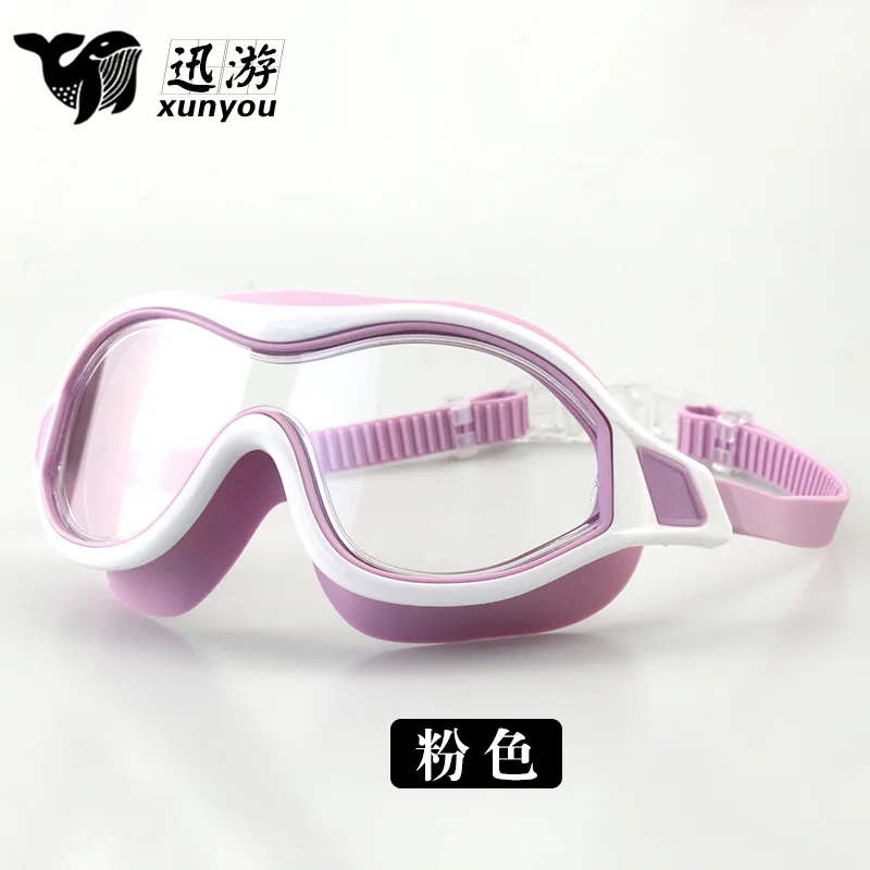 

High-End Comfortable Large-Frame Color-Plated Swimming Goggles Waterproof And Anti-Fog Water Sports Training Swimming Goggles