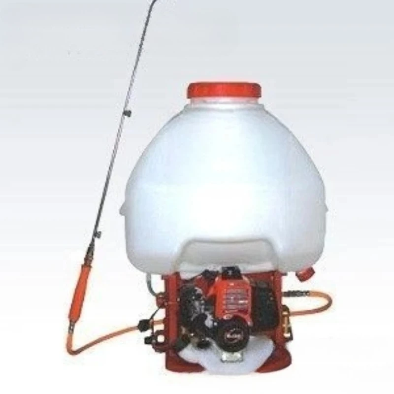 Four-Stroke Motorized Backpack Power Sprayer, High Pressure Agricultural Spraying Machine for Farm Pesticide & Disinfection
