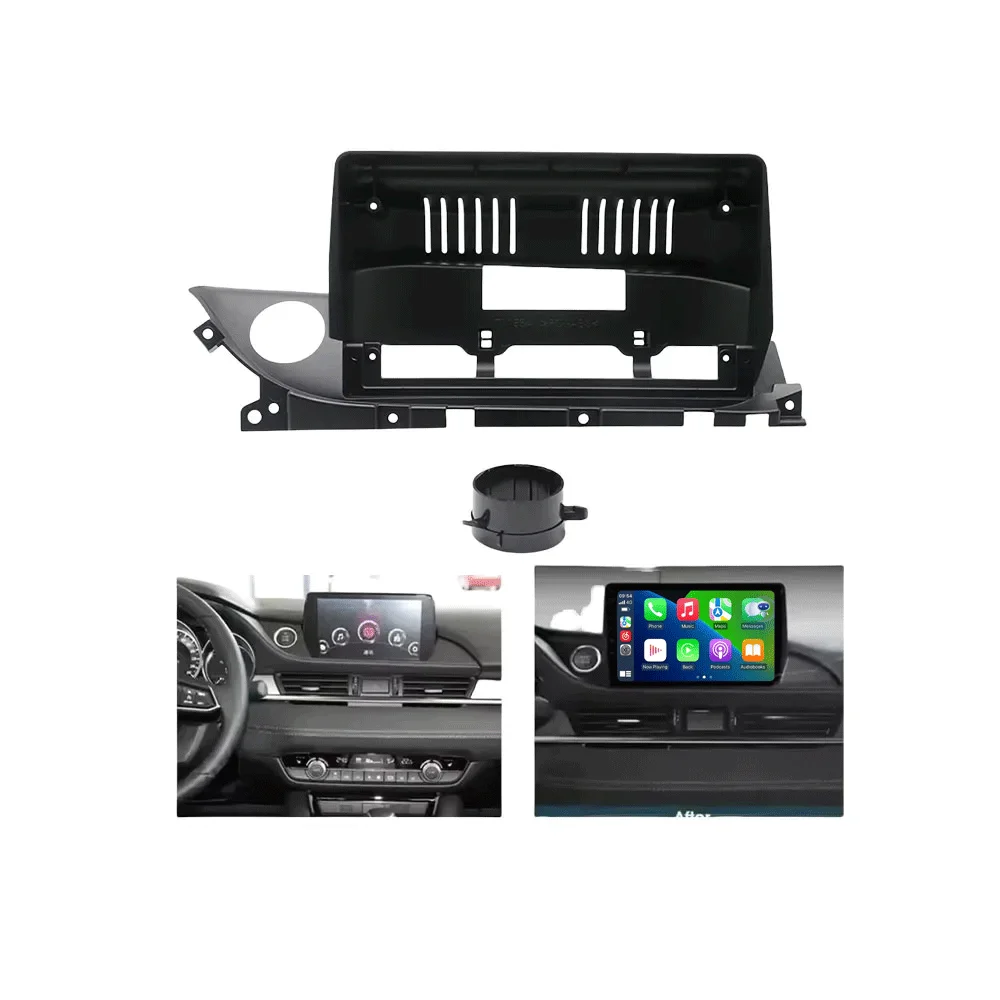 Android 15 Wireless Carplay Auto Car Radio For Mazda 6 Mazda6 III 3 GJ GL ATENZA 2018 - 2021 Multimedia Video Player Stereo DSP