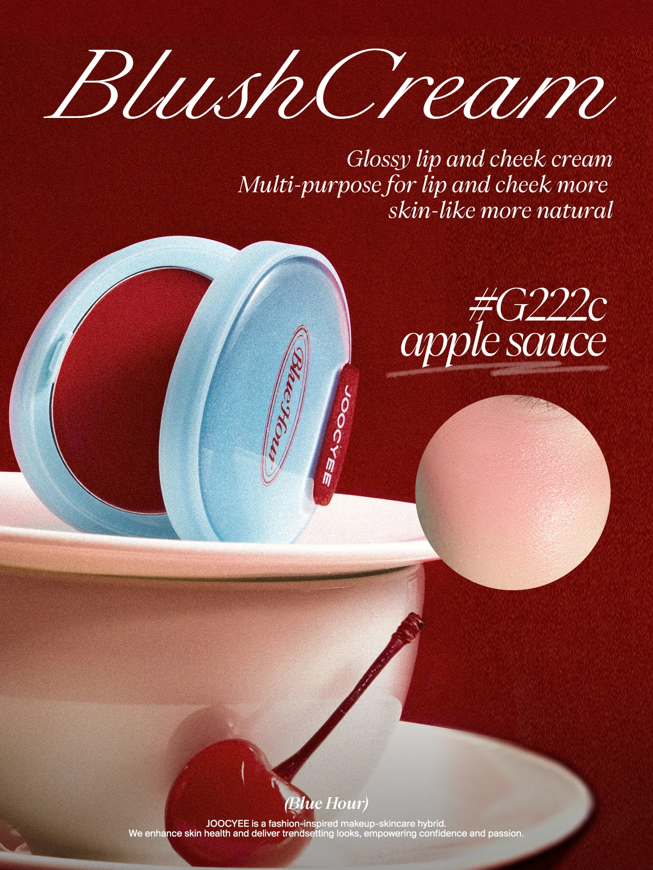 JOOCYEE 브랜드 뉴 블러쉬&하이라이터 한정판 [블루 아워]