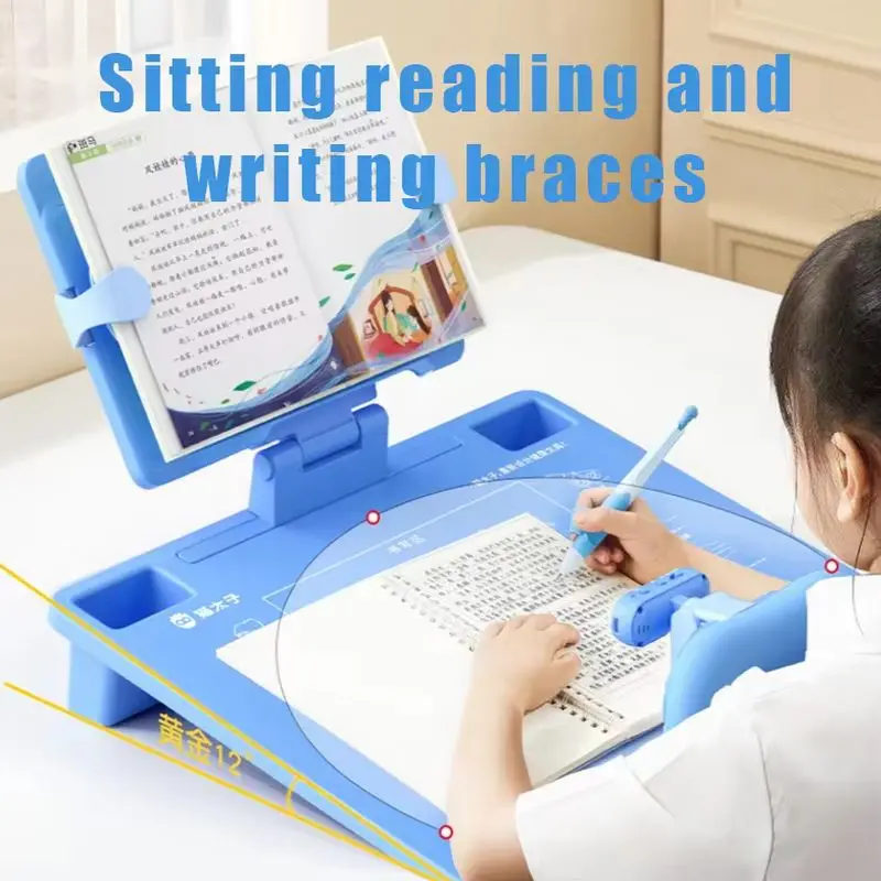 Book Stand Upright Posture Corrector Device Student Sitting Reading And Writing Posture Correction Anti Myopia Hunchback Bracket