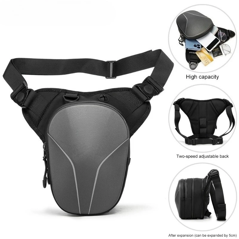 

For New Carbon Fiber Camouflage Motorcycle Leg Bag Reflective Multi-Functional Outdoor Riding Shoulder Bag/Waist Bag Motorcycle