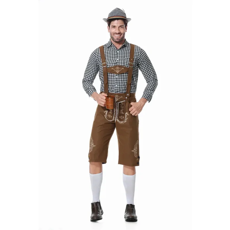 الأزواج الألمانية التقليدية مهرجان أكتوبر زي موكب الحانة نادل النادلة الزي تأثيري كرنفال فستان حفلة الهالوين