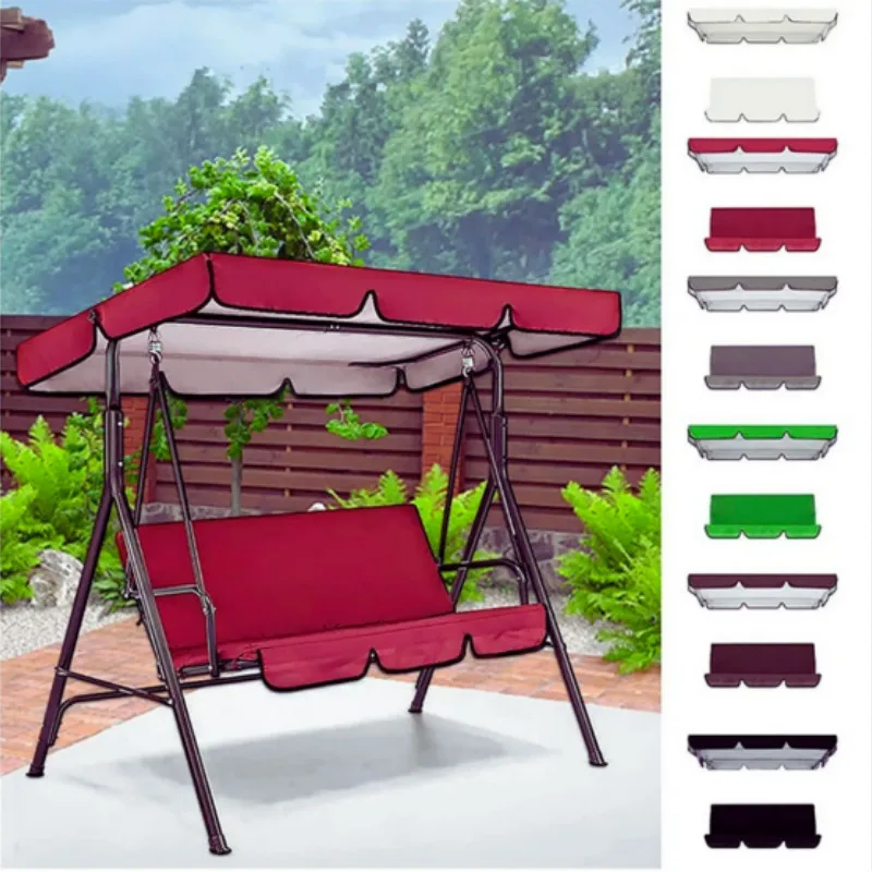 Replacement Canopy For Swing Seat 2/3 Seater + top Sizes Garden Park Cover