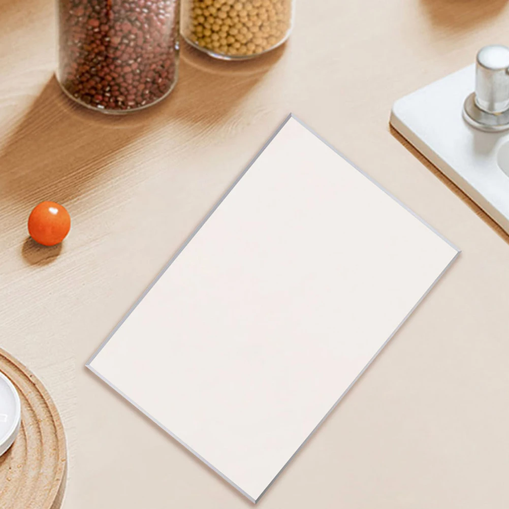 

2pcs Clear Acrylic Paint Palette Durable Smooth Watercolor Mixing Tray For Artists Multi-Functional Pigment Organizer Art