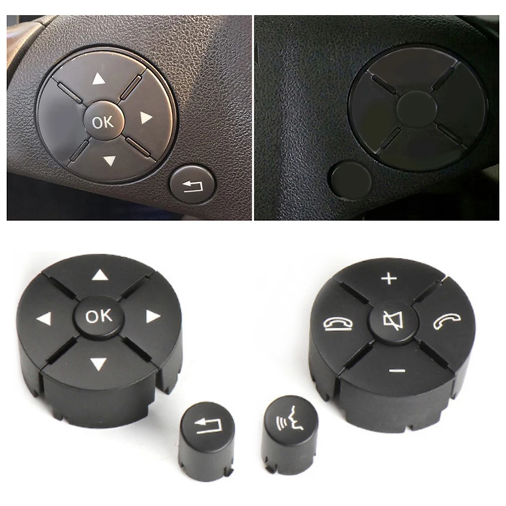 

Steering Wheel Switch Button For Mercedes For Benz W204 W212 C200 E260 E320 Auto Parts Installation And Replacement