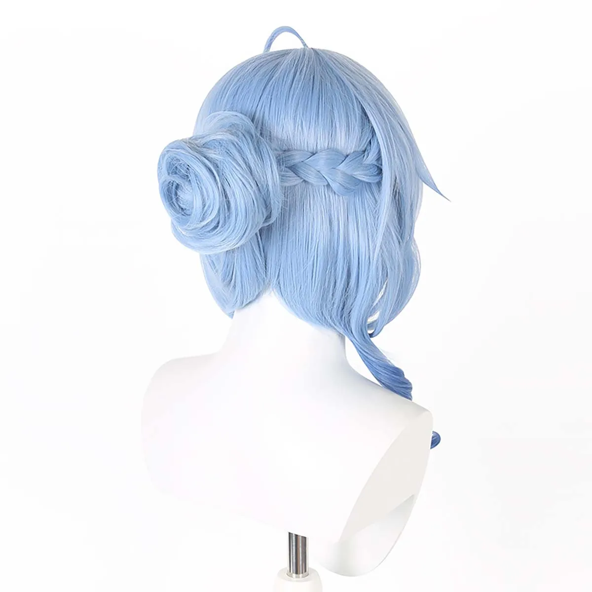 Women Game Genshin Impact Twilight Blossom Ganyu Cosplay Blue Gradient Wig