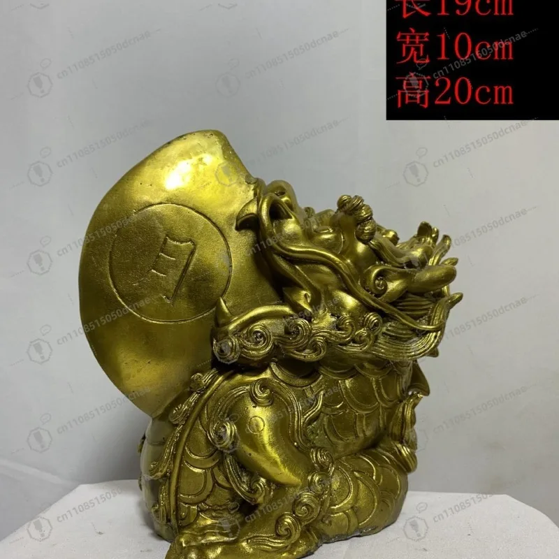 

Латунный декоративный элемент для дома, украшение для гостиной, подарок ручной работы, медный солнце и луна, декоративный сувенир в виде зверя