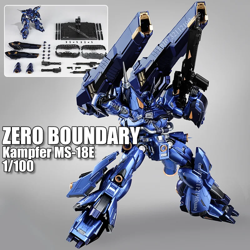 

ZERO BOUNDARY Model Kampfer MS-18E 1/100 Heavy Custom Toys Assembly Model Kit DRAK WAVE Plastic Robot Figurine Model Gift