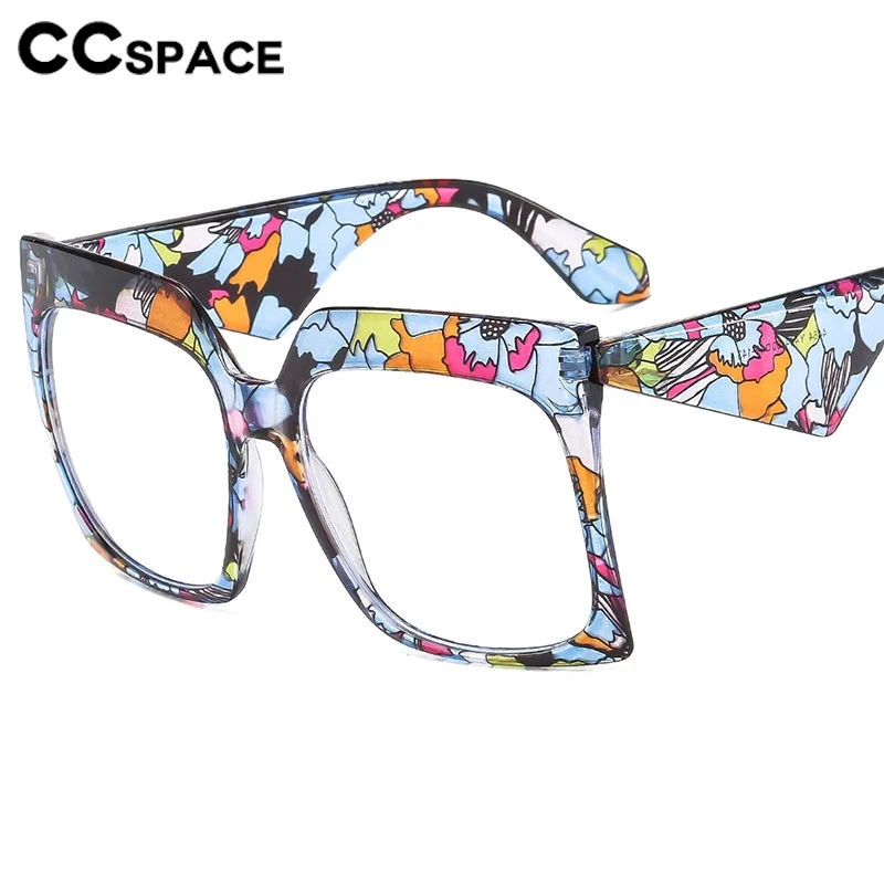 Trending Oversized Butterfly Glasses Frame 2024 New In Female Casual Colorful Eyeglass Big Size Clear Glasses 300460