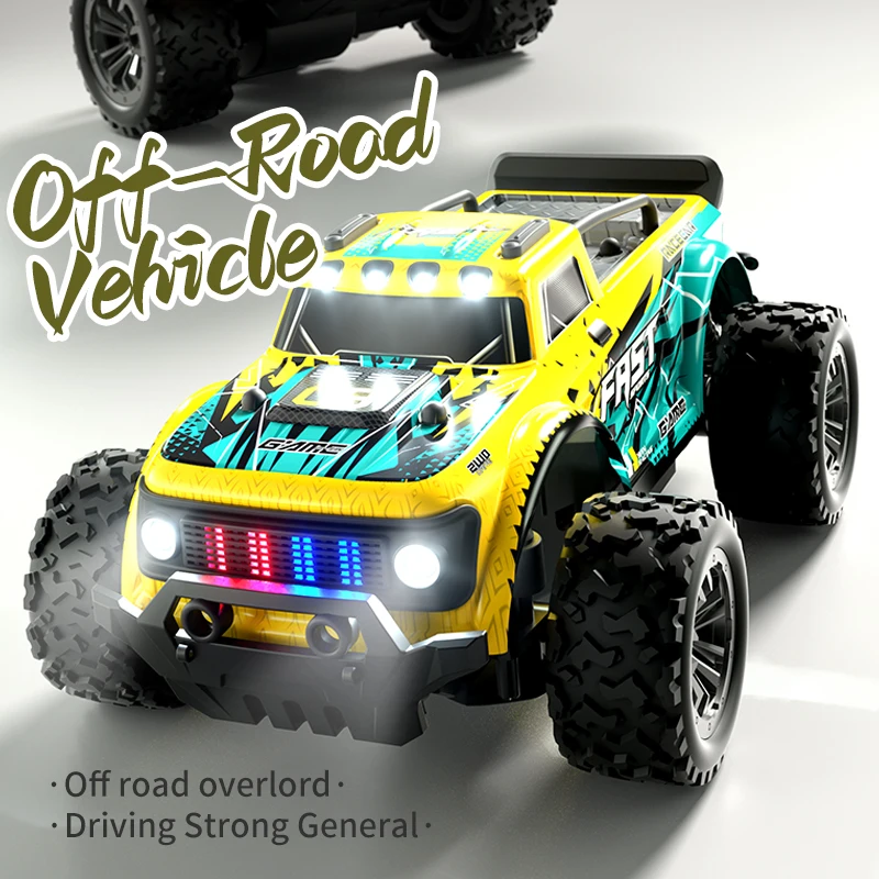 1:20 2WD RC beginner car 18 KM/H with LED Light Remote Control Car off-road Control Truck High-speed Drift Car Children's Toy