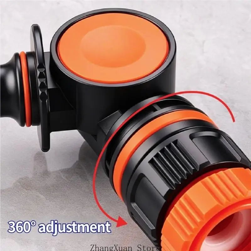 Leakproof Heavy Duty Plastic Spigot Adapter With Anti Leak Seal For Stable Flows 3XUF