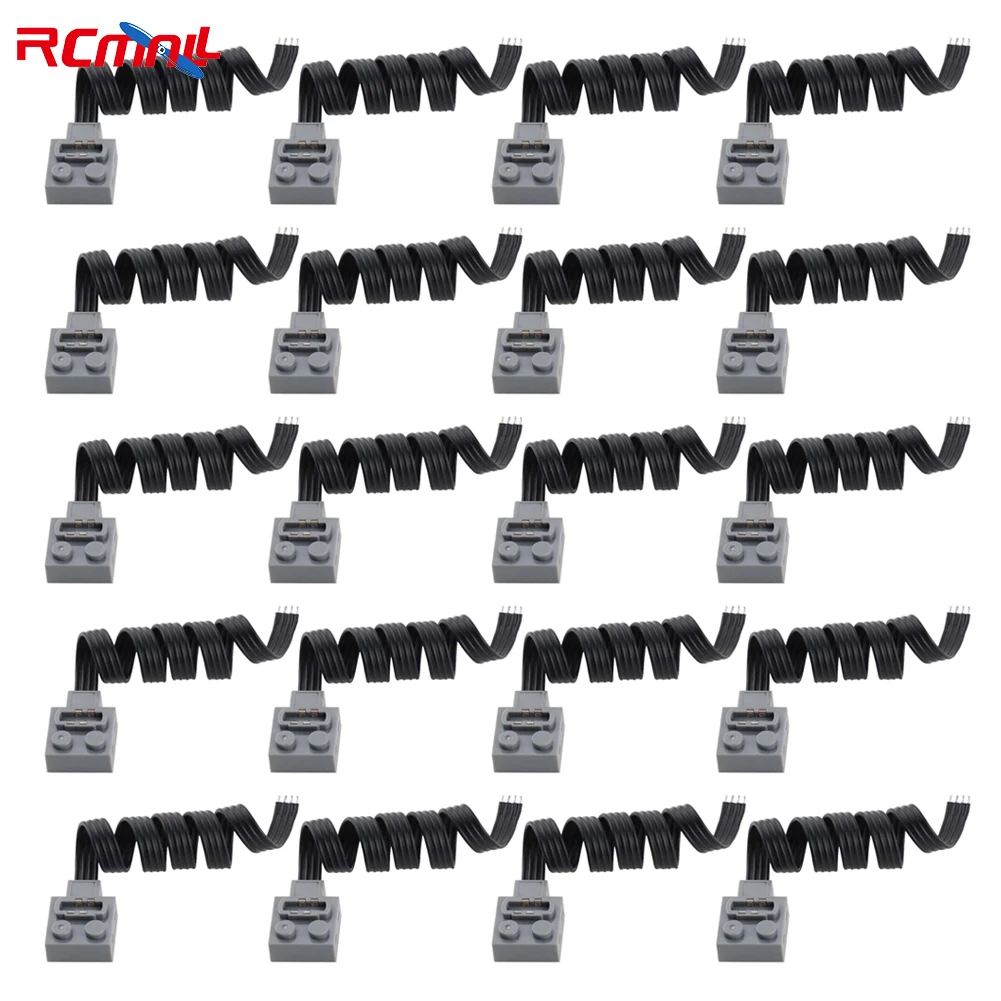 

20pcs Motor Wire for Power Functions Compatible with Legoeds Power Group MOC Technology PF Building Block Accessories