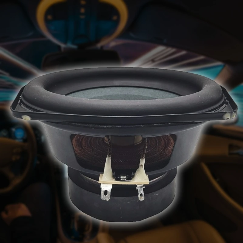 Compact and Portable 6 inch Subwoofer Speaker Experience Rich Bass Speaker Deep Bass Surround Sound Speakers