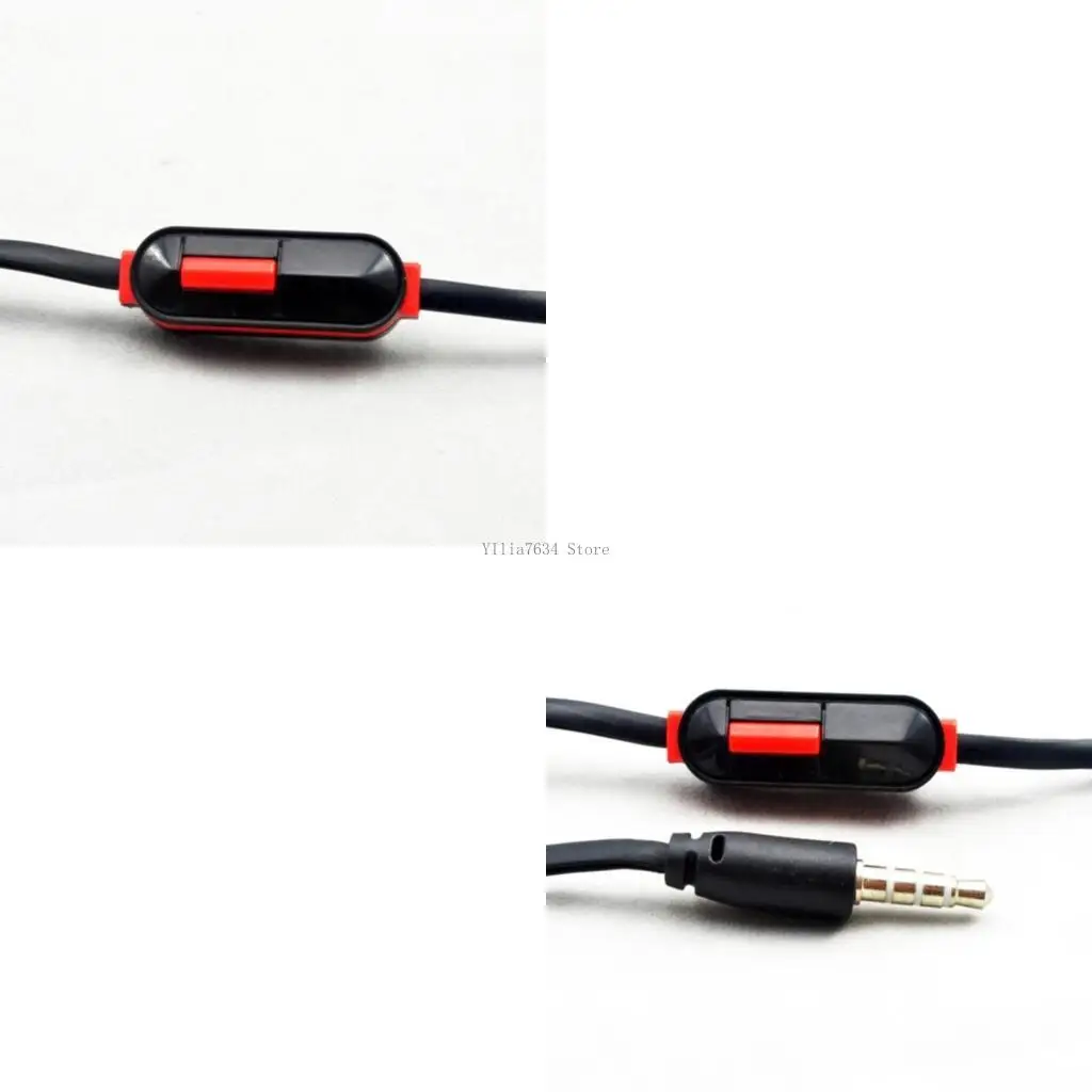 Corded Headphone with Microphone Foldable Stereo Bass Headphone with 3.5mm Port for Adult/Kids Laptop Computer Tablet