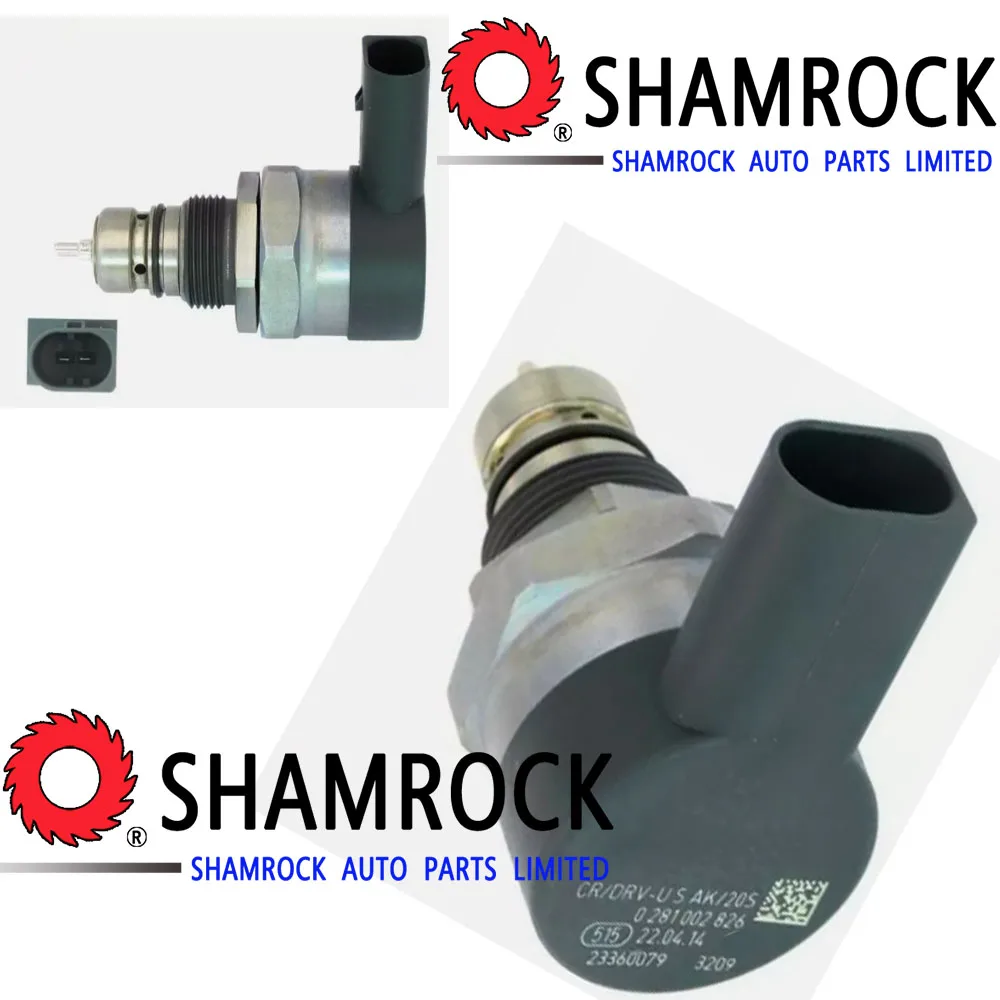 0 281 002 826 0281002826 Diesel Fuel Pressure Valve (New) with original pacakge 0281002827 A642078024