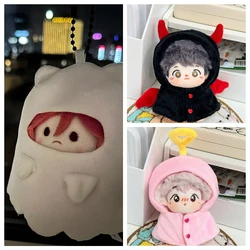 Little Devil Ghost Angel 10 Doll Clothes Casual Style Handmade Hooded Cape Doll Hoodies Hats Doll Accessories ob11 clothes
