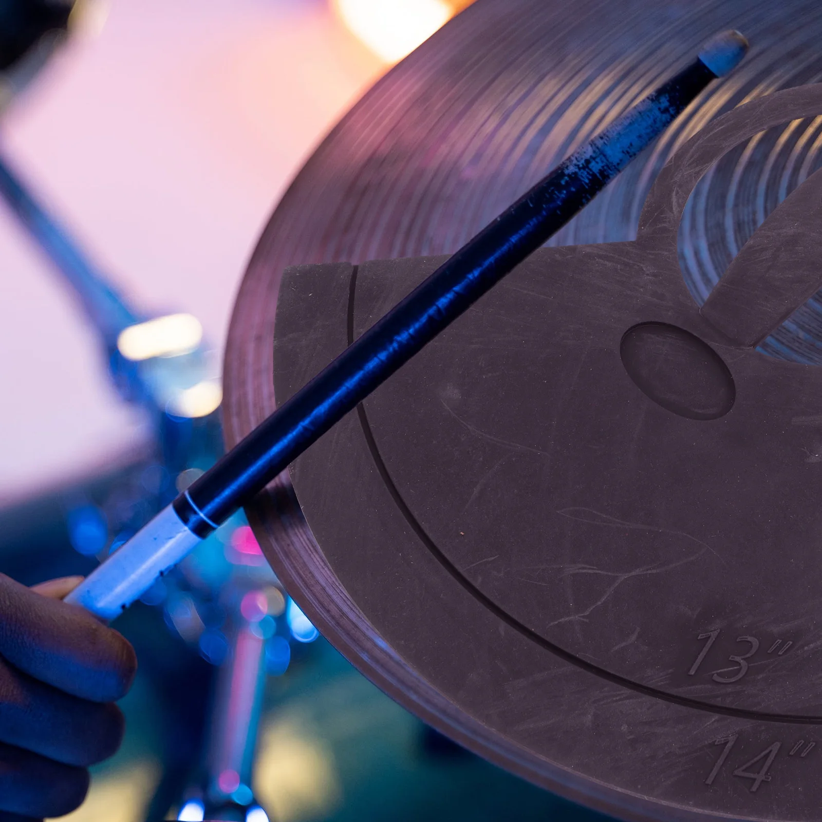 

Sound Silence Cymbal Pad Drum Mute Percussion Accessories Soundproofing Musical Instrument Muffler Simple