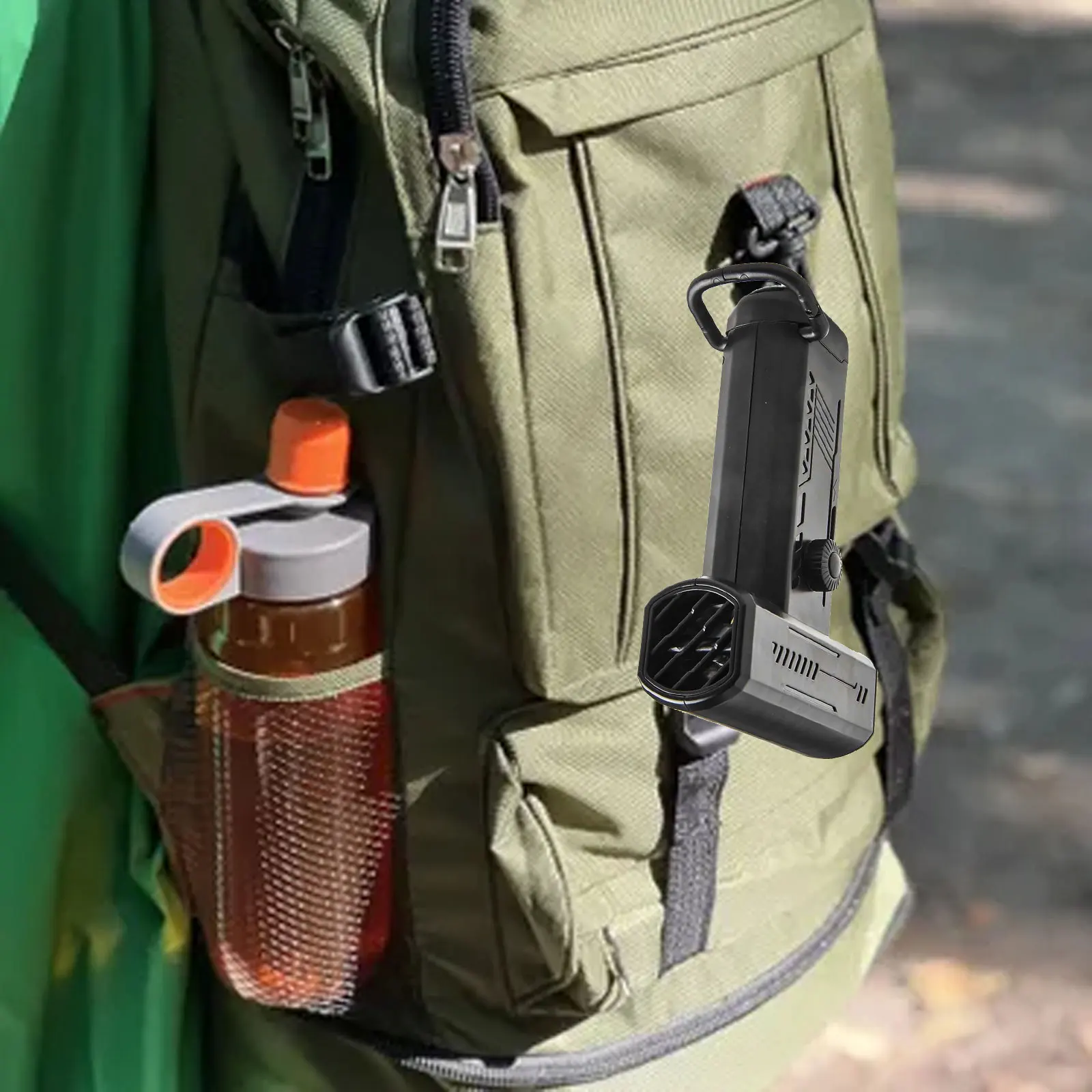 

Этот инновационный мини-турбовентилятор представляет собой скорость 130000 об/мин по встроенной светодиодной подсветке высокой яркости.