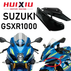 Downforce Sport Side Spoilers Aerodynamic Wing Deflector Fits For SUZUKI GSXR 1000 2017-2021 GSX-R1000 2018 2019 2020 gsxr1000