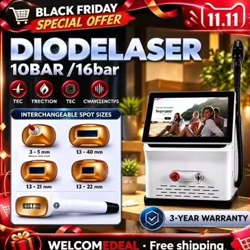 Diode Laser Hair Removal Machine 6 Wave 755/808/810/830/940/1064nm Safe Permanent Hair Removal Beauty Clinic Equipment 11 Deal