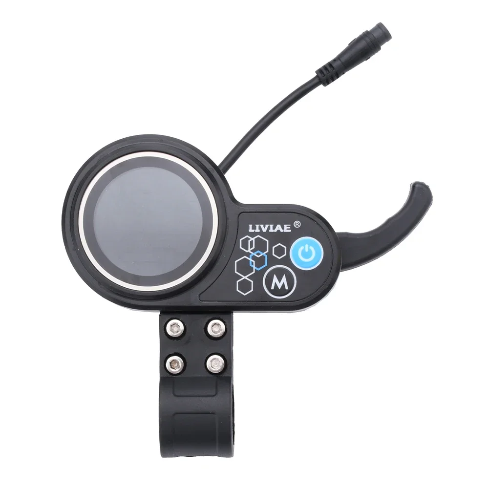 Ride with Confidence with a 6 Pin LCD Dashboard Display Screen for LIVIAE Electric Scooter Controller High Quality