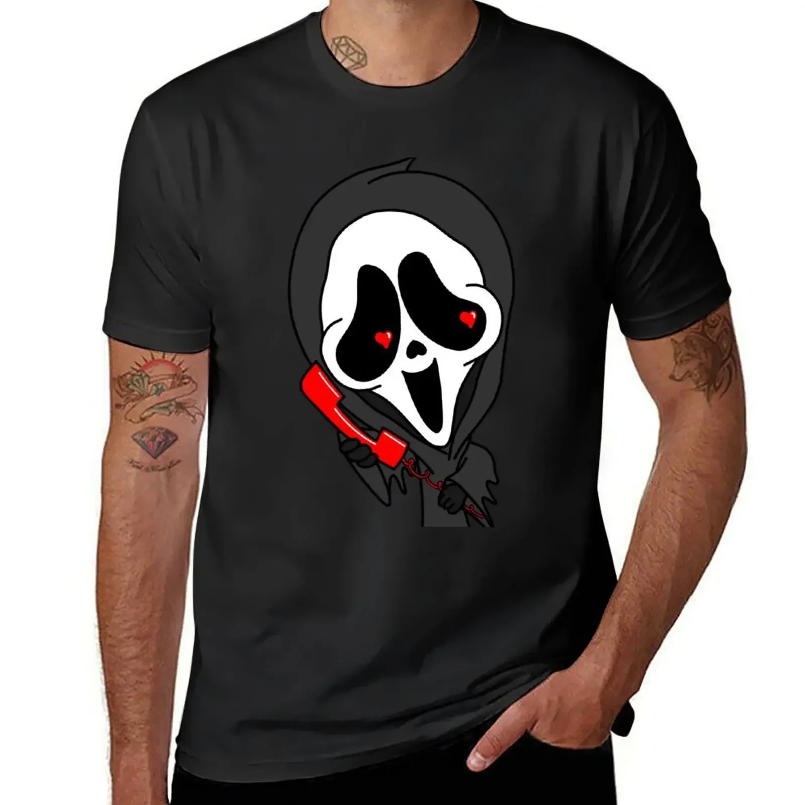 Ghostie T-Shirt blacks vintage clothes blue archive clothing for men