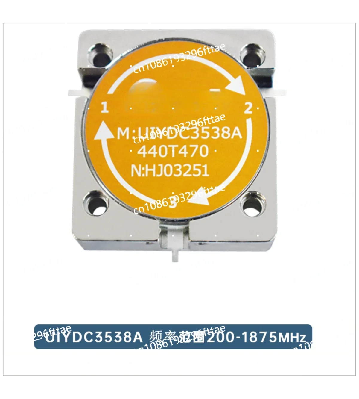 

Embedded Circulator 5G Communication Frequency Band 200MHz To 3600MHz RF Band Wire Circulator