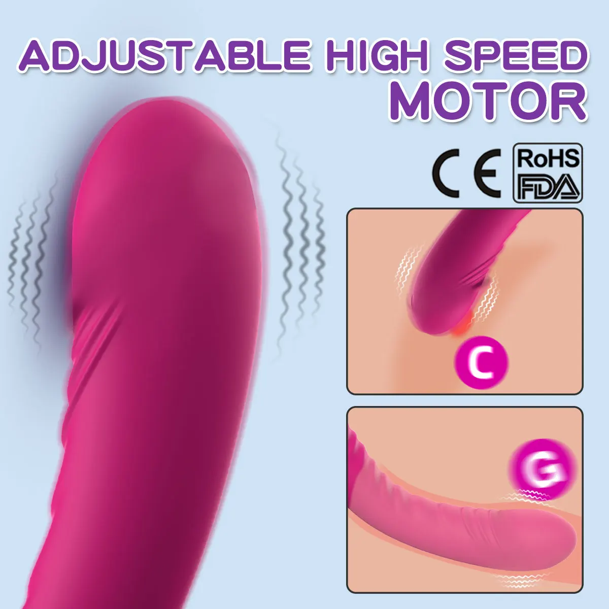 Long Vibrator Dildo Sex Toys For Women Powerful Vibro Magic Wand Clitoris And G Spot Stimulator Female Masturbation Adult Goods