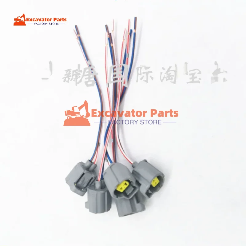 For Sumitomo SH 120/200A3 Water temperature plug Kubota Hitachi ZAX EX 200-8 Oil temperature sensor plug Excavator Parts