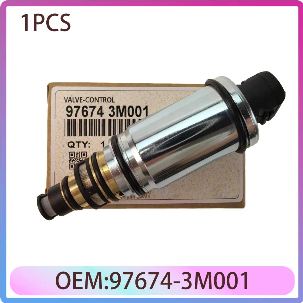 

97674-3M001 NEW AC Compressor Electronic Control Valve For 2010-19 Hyundai Kia 97674 3M001