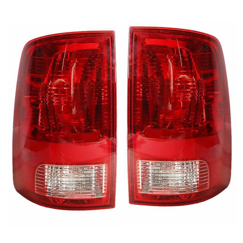 1 Pair Car Halogen Tail Lamp Assembly LH+RH For DODGE RAM Rear Brake Light 55277415AB/C/D/F 55277414AC/D/F Spare Parts