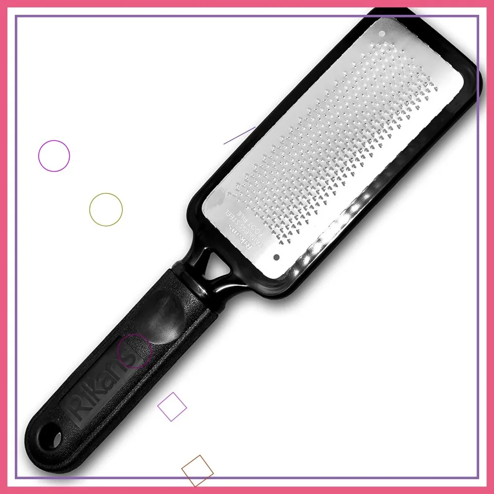 

Colossal Foot Rasp: Stainless Steel Callus Remover for Wet & Dry Feet