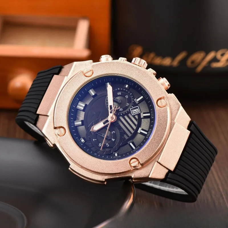 ​2025 Men's Quartz Watch with Date Calendar Luminous Hands Waterproof 50M Stainless Steel Band Business Casual Sport Wristwatch