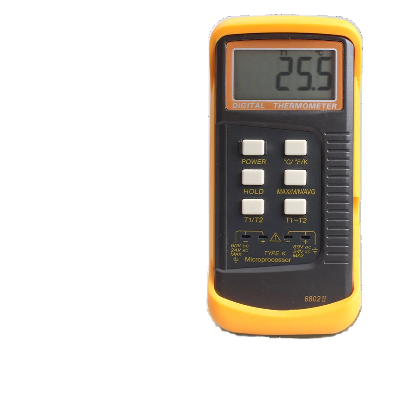 Hot selling Dual Channel K Type Digital Pyrometers Thermocouple Thermometer for Industrial