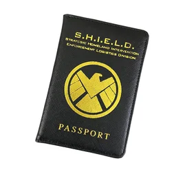 Wakanda passaporte capa masculina mulher viagem de couro macio passaportes carteira id caso saco de cartão de banco titular do passaporte