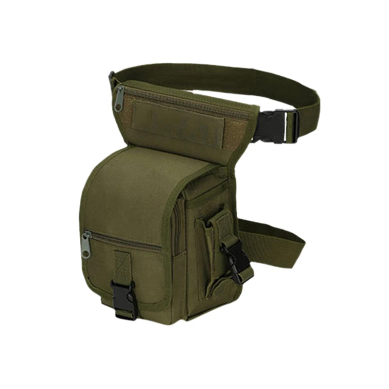 EDC Tactical Drop Leg Bag Tool Fanny Thigh Pack Hunting Bag Waist Pack Motorcycle Riding Men Molle Waist Packs