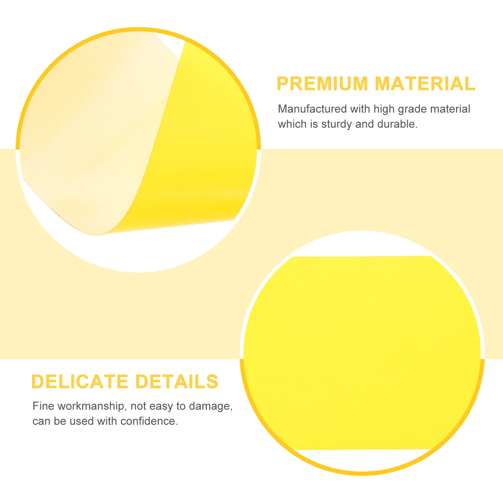 

Cloth Tape Waterproof Sealing Long Life Self adhesive Yellow Household Package Daily Use Wrap Duct Carpet Floor Repair Binding