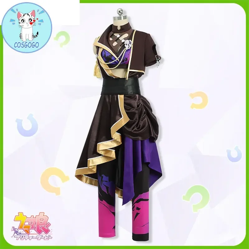 COSGOGO [Customized] Umamusume: Pretty Derby Narita Brian Uniforms Cosplay Costume Anime Women / Man Clothing Sizes S-3XL