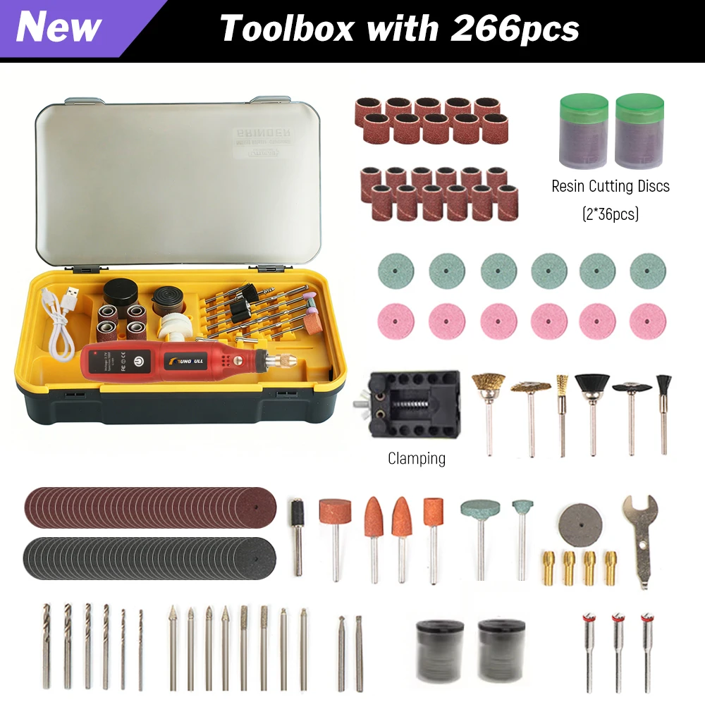 Box with 266pcs