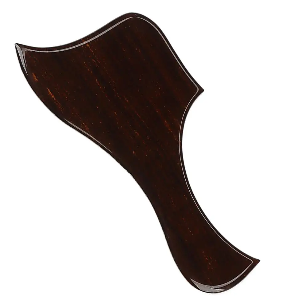 Guard Wood Grain Guitar Pickguard Stickers Tuner Pvc Anodize Acoustic Protective Plate