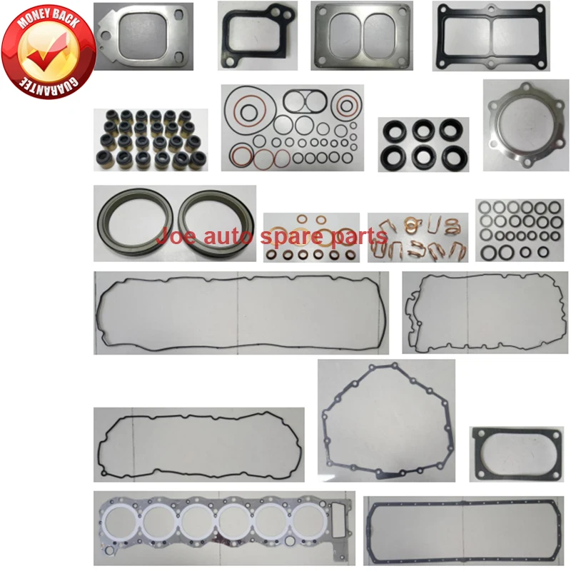 6WA1 6WA1T Engine Full gasket set kit for Hiatch EX300 EX350 EX330 EX370 EX300-2 EX300-2 Excavator LS crane truck